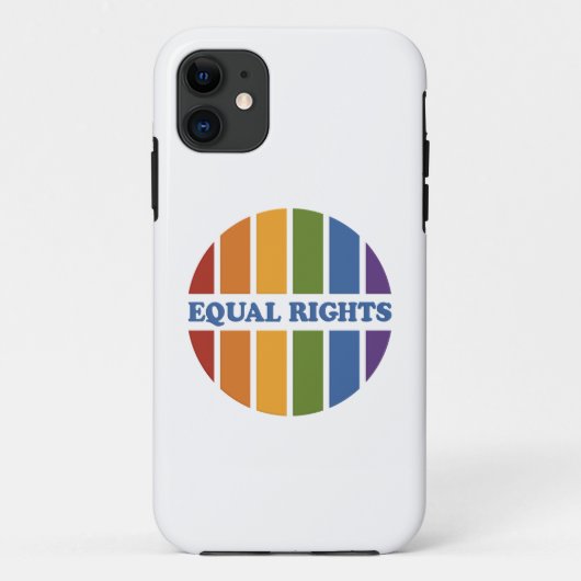 Gelijke rechten iPhone-kwestie Case-Mate iPhone Case (Achterkant)