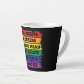 Gelijke rechten | LGBTQ-rechten | Pride Parade | A Latte Mok (Rechterhoek)