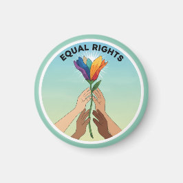 Gelijke Rechten Regenboog Bloem – Diversiteit en E Magneet