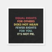 Gelijke rechten voor anderen betekenen niet minder servet (Voorkant)