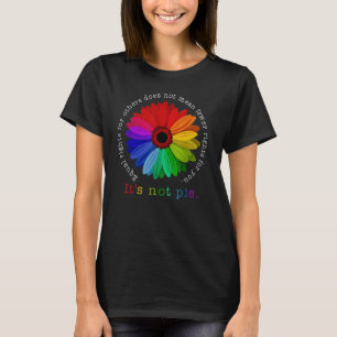 Gelijke rechten voor anderen betekenen niet minder t-shirt