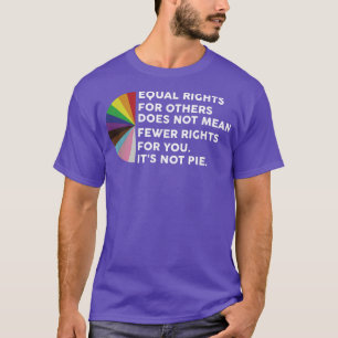 Gelijke rechten voor anderen betekenen niet minder t-shirt