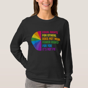 Gelijke rechten voor anderen betekenen niet minder t-shirt