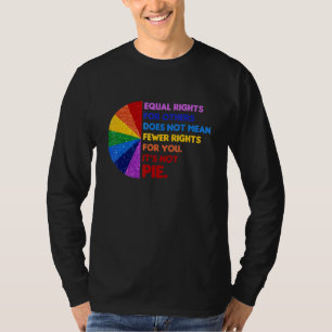 Gelijke rechten voor anderen betekenen niet minder t-shirt