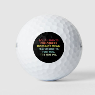 Gelijke Rechten Voor Anderen Betekent Niet Minder Golfballen