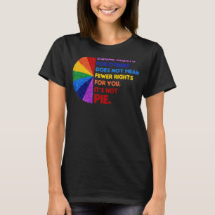 Gelijke rechten voor anderen Het is geen idee T-shirt
