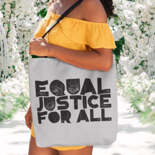 Gelijke rechten voor iedereen – Empowerment Canvas Tote Bag