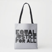 Gelijke rechten voor iedereen – Empowerment Canvas Tote Bag (Voorkant)