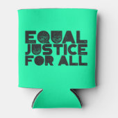 Gelijke rechten voor iedereen – Koelbox Blikjeskoeler (Voorkant)