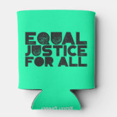 Gelijke rechten voor iedereen – Koelbox Blikjeskoeler (Achterkant)