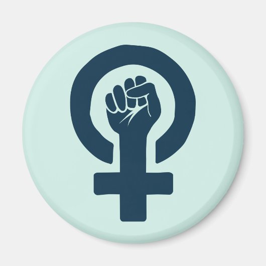 Gelijke rechten voor vrouwen magneet (Voorkant)