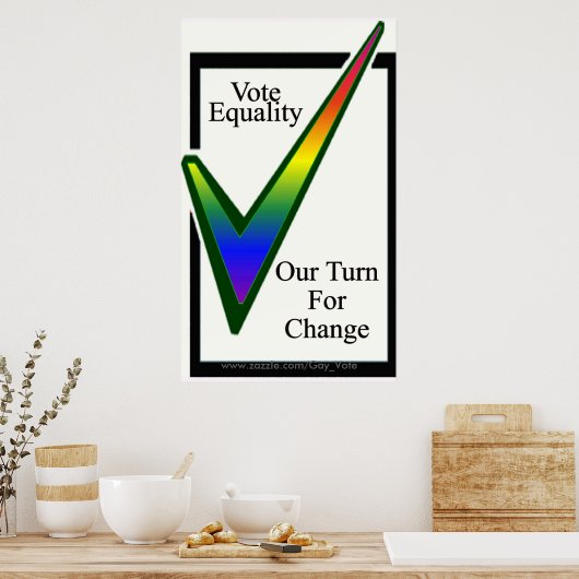 Gelijke Stemming Poster (Keuken)