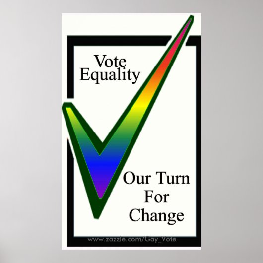 Gelijke Stemming Poster (Voorkant)