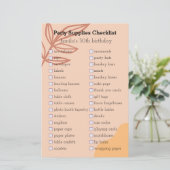 Gelijke verjaardagsvoorziening checklist (Staand voorkant)