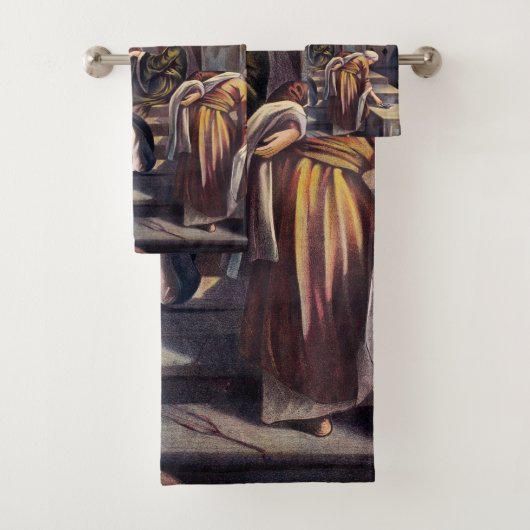 Gelijkenis van de Tien Maagden Bad Handdoek (Insitu)