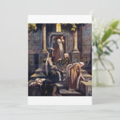 Gelijkenis van de tien maagden kaart (Staand voorkant)