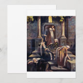 Gelijkenis van de tien maagden kaart (Voorkant / Achterkant)