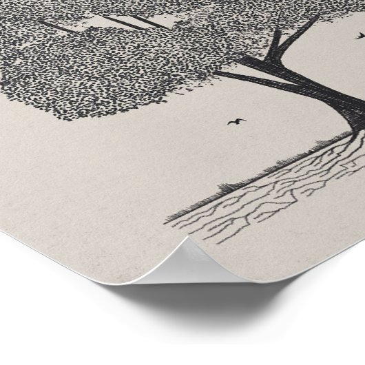 Gelijkenis van het mosterdzaad - Koninkrijk der he Poster (Hoek)