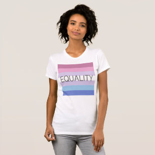 GELIJKHEID Bigender Vlag T-shirt