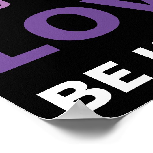 Gelijkheid BLM Pride poster (Hoek)