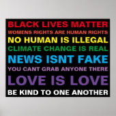 Gelijkheid BLM Pride poster (Voorkant)