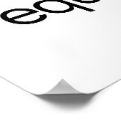 Gelijkheid boven Poster van eigen vermogen (Hoek)