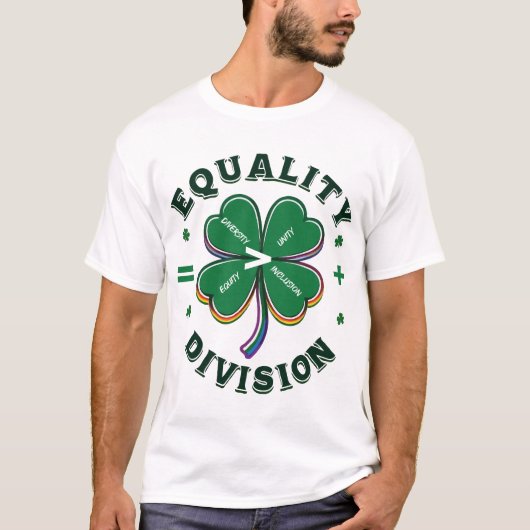 Gelijkheid > Division St Patrick's Day T-shirt (Voorkant)