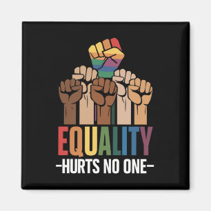 Gelijkheid Doet Niemand Kwetst LGBTQ Pride Mensenr Magneet