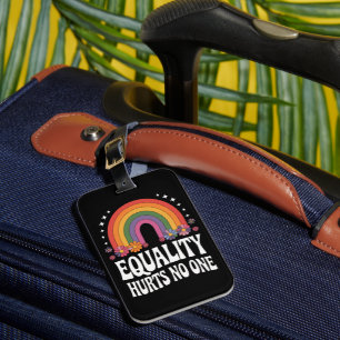 Gelijkheid Doet Niemand Kwetst Regenboog Gelijke R Bagagelabel