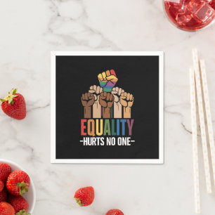 Gelijkheid Doet Niemand Kwijt LGBTQ Pride Mensenre Servet