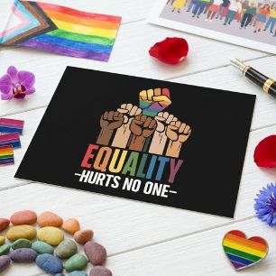 Gelijkheid Doet Niemand Kwijt Regenboog Trots Eenh Briefkaart