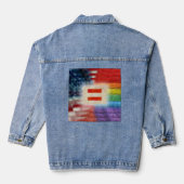 Gelijkheid en rechten voor alle Show Denim Jacket (Achterkant)