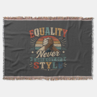 Gelijkheid gaat nooit uit de mode Vintage Pride Eq Deken