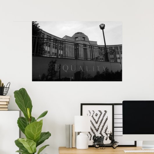 Gelijkheid: Gebruik deze niet!! Poster (Thuiskantoor)