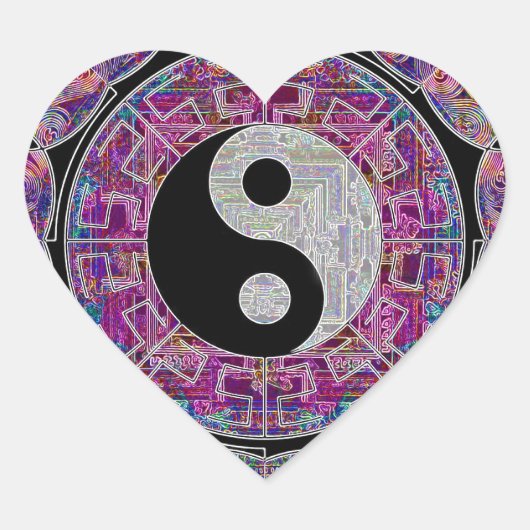 Gelijkheid Hart Sticker (Voorkant)