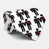 Gelijkheid huwelijk stropdas (Opgerold)