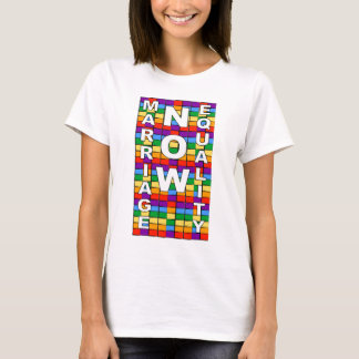Gelijkheid huwelijk t-shirt