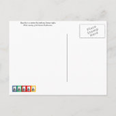 GELIJKHEID, IK BEN VROUW AANKONDIGINGSKAART (Achterkant)