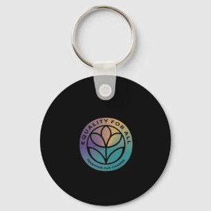 Gelijkheid Ik zie een sterke vrouwelijke Sticker Sleutelhanger