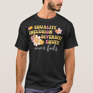Gelijkheid, inclusie, diversiteit, aandelenliefde  t-shirt