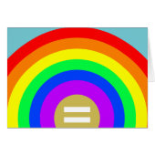 GELIJKHEID IS DE GOUD ONDER DE RAINBOW (Voorkant Horizontaal)