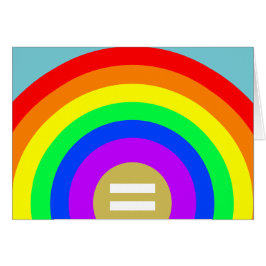 GELIJKHEID IS DE GOUD ONDER DE RAINBOW