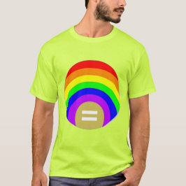 GELIJKHEID IS DE GOUD ONDER DE RAINBOW T-Shirt