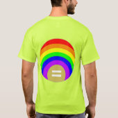GELIJKHEID IS DE GOUD ONDER DE RAINBOW T-Shirt (Achterkant)