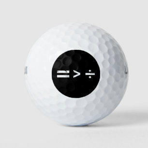 Gelijkheid is groter dan sociale rechtvaardigheid golfballen