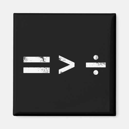 Gelijkheid is groter dan sociale rechtvaardigheid magneet (Voorkant)