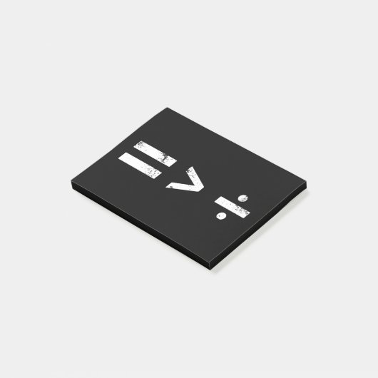 Gelijkheid is groter dan sociale rechtvaardigheid post-it® notes (Schuin)