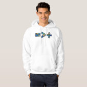 Gelijkheid is groter dan verdeeldheid hoodie (Voorkant volledig)