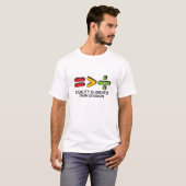 Gelijkheid is Groter Dan Verdeeldheid Kleurrijk Ve T-shirt (Voorkant volledig)
