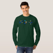 Gelijkheid is groter dan verdeeldheid t-shirt (Voorkant volledig)